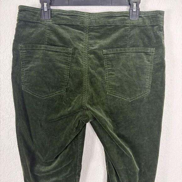 Kut From The Kloth Green Corduroy Bootcut Jeans Size 12 - Picture 8 of 11